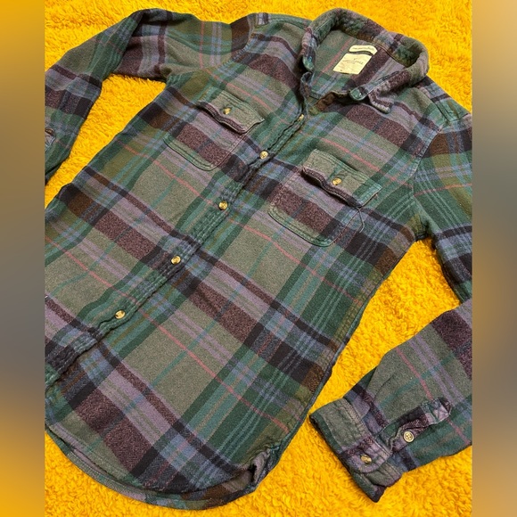 American Eagle Outfitters Plaid Button Down - Picture 3 of 5
